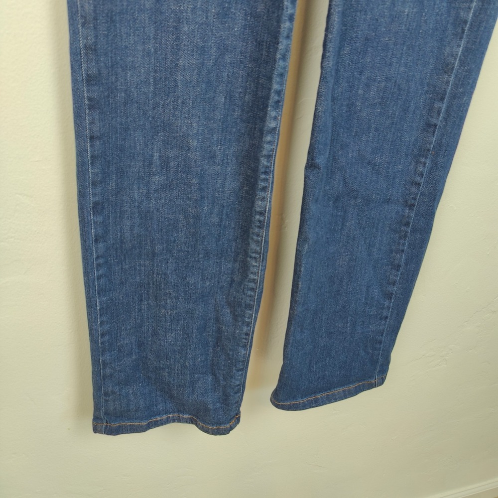 Anthropologie Pilcro Jeans Women 25 Blue High Rise‎ Straight Relaxed Trouser - Picture 4 of 14